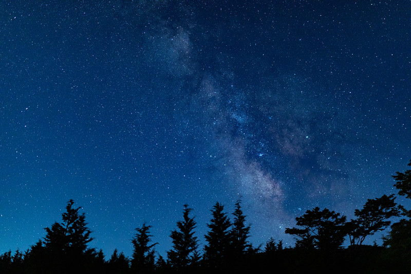 満天の星空